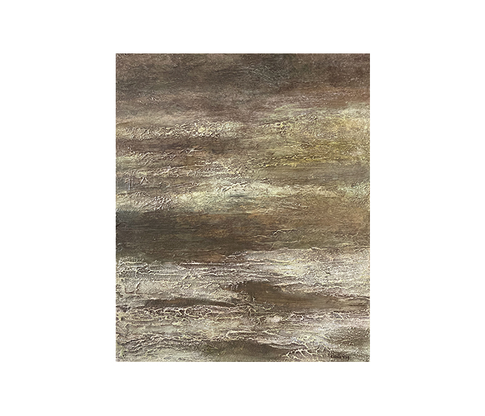 <b>Étangs mystérieux (v1) <br><b>Techniques mixtes - 46x38cm