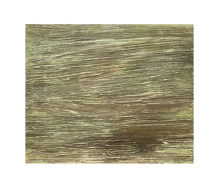 <b>Étangs mystérieux (v2) <br><b>Techniques mixtes - 38x46cm